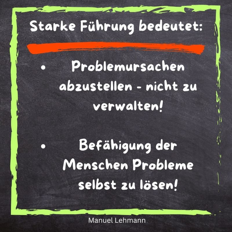 Abbildung zum Beitrag: Starke Führung bedeutet: