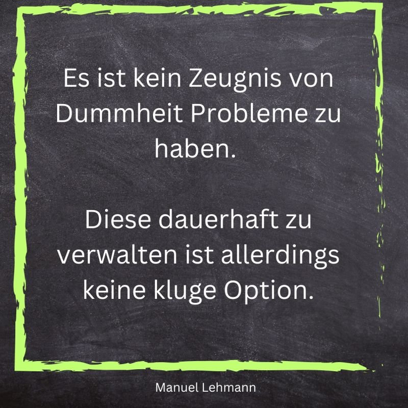 Abbildung zum Beitrag: Probleme hat jedes Unternehmen....